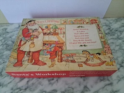 Springbok Santa's Workshop 100 piece Puzzle 13.5" x 18 7/8"  - Image 1 of 4