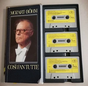 Karl Böhm - Mozart - Cosi fan tutte - 3 Musikkassetten - Dt. Grammophon | K420-6 - Picture 1 of 3