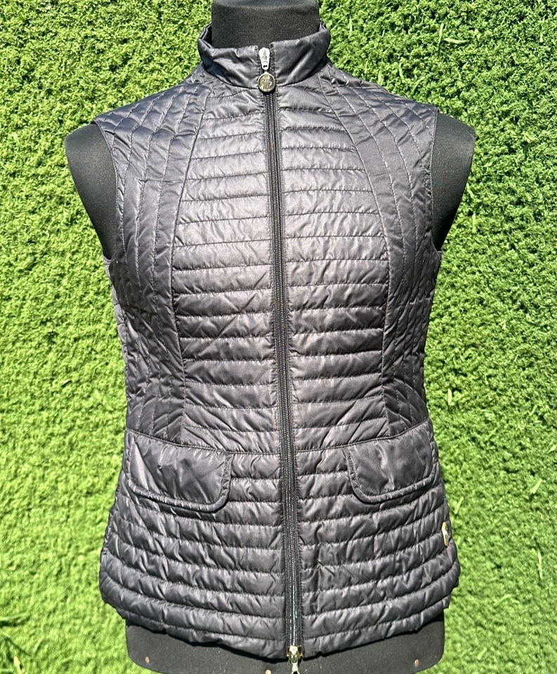 Raro Moncler Chaleco Chaleco Chaleco Acolchado Puffer Chaqueta Piumino Talla 3 M L Foto 1 de 4
