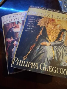 Lot of 2 The Virgin's Lover & The Other Boleyn Girl . by Philippa Gregory. Books - Picture 1 of 7