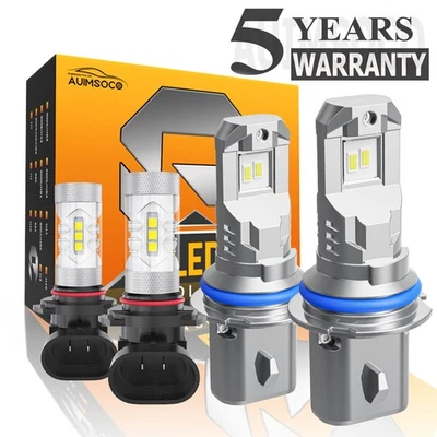 Kit combinado de faros antiniebla LED para Dodge Stratus sedán 4 puertas 1995-2000 Foto 1 de 4