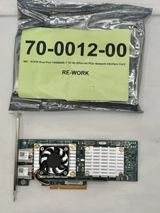 Scheda adattatore Ethernet Dell Broadcom doppia porta 10 Gb BCM957810A1008G OW1GCR rielaborazione - Foto 1 di 4