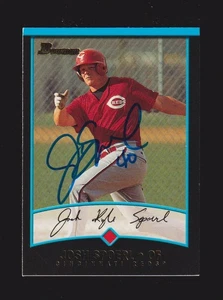 2001 Bowman #420 Josh Spoerl CINCINNATI REDS SIGNED AUTOGRAMM AUTO COA - Bild 1 von 1