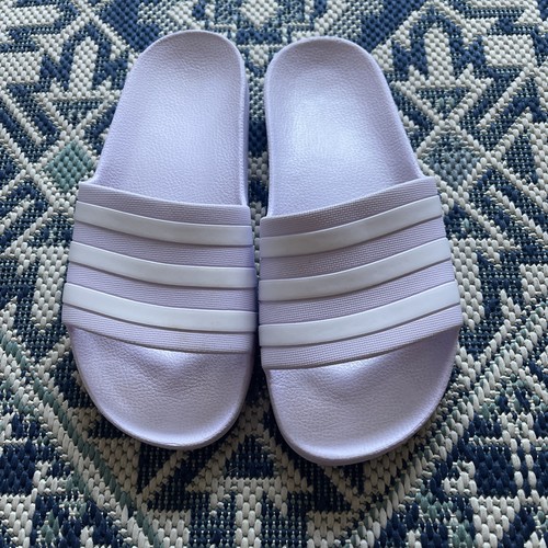 Ciabatte Adidas UK 4 (37) colore lilla ottime condizioni
