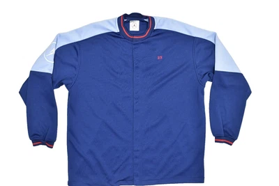 Chaqueta deportiva Jordan Jumpman vintage para hombre azul real talla L a presión completa Foto 1 de 4