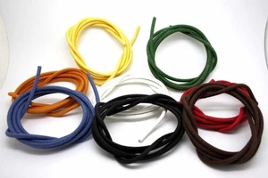 GAVITT 6 METER 20 AWG VINTAGE CLOTH COVERED WIRE 600V 105°C TUBE AMPLIFIER... - Picture 1 of 9