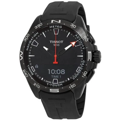 Reloj Hombre Tissot T-Touch Perpetual Alarm Cronógrafo Cuarzo T121.420.47.051.03 Foto 1 de 3