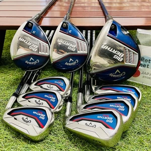 Callaway Fullset BigBertha 1w 3w 5w Iron 5-9PwAw 10Pcs S/SR Flex RH Golf Club - Picture 1 of 23