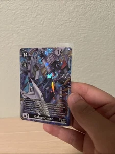 Galacticmon BT21-062 SR Alt Art World Convergence Digimon - Picture 1 of 3