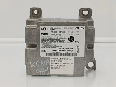 ♻️CENTRALINA AIRBAG EV 150Kw 204CV HYUNDAI KONA 2022 95910K4300 AA1 - Immagine 1 di 4