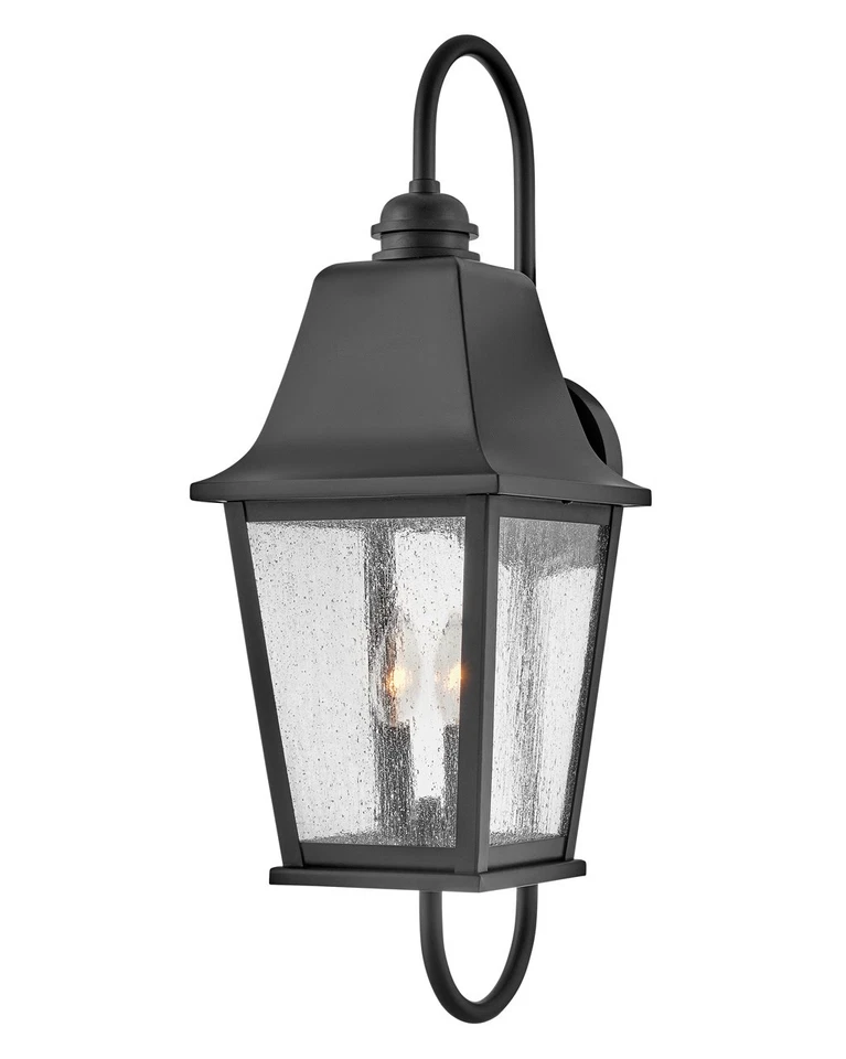 Hinkley Lighting 10014 Kingston 2 Light 26" Tall Wall Sconce - Black - Image 1 of 1