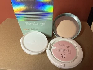 The Creme Shop Clean Canvas Cushion Primer GREEN .53oz NIB - Picture 1 of 8