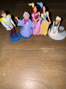 DISNEY STORE CINDERELLA 4 FIGURE FIGURINE PLAY SET - Rare Out of Box - Picture 1 of 10