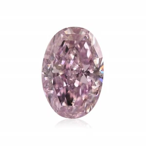 Raro Diamante Rosa 1,03 quilates Natural Suelto Elegante Color Rosa Diamante GIA Ovalado - Imagen 1 de 4