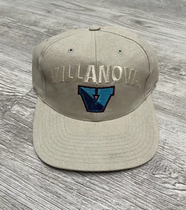 NEU Vintage 90er Villanova Wildcats Schrift College Football StrapBack Mütze Baumwolle - Bild 1 von 6