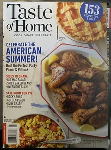 TASTE OF HOME  MAGAZINE. June/July 2019 - Picture 1 of 1