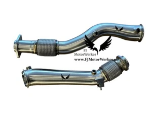 TUBO DE ESCAPE BMW X3M F97 & X4M F98 TUBO DE ESCAPE ACERO INOXIDABLE TUBO DECAT x3m x4m - Imagen 1 de 4