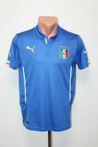 Italy Italia Football Shirt Jersey Camiseta Soccer 2014 2015 Home Size XL Youth - Picture 1 of 12