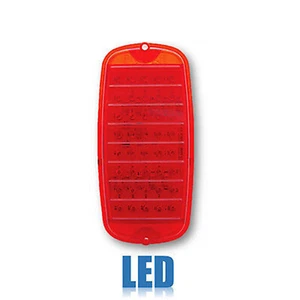 60 61 62 63 64 65 66 Chevy GMC Fleetside Truck Red LED Tail Light Lamp Lens EACH - Picture 1 of 3
