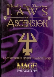 MIND'S EYE THEATRE MAGE LAWS OF ASCENSION LIVE ACTION RULES SOFTCOVER - Imagen 1 de 2