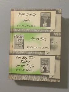 Detective Book Club: MOST DEADLY HATE, CIRCUS DAY,THE SPY... 3IN1 022124 - Bild 1 von 2