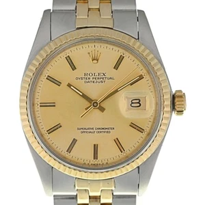 ROLEX Oyster Perpetual DATEJUST Ref.1601 Cal.1570 Automatic Men's Watch K#137119 - Picture 1 of 10