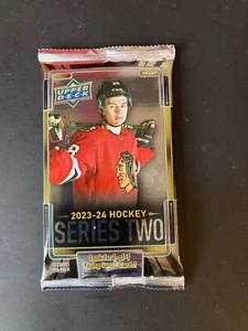 2023-24 Upper Deck Hockey Series 2 hobby pack , Connor Bedard Young Gun 1/1? - Zdjęcie 1 z 5