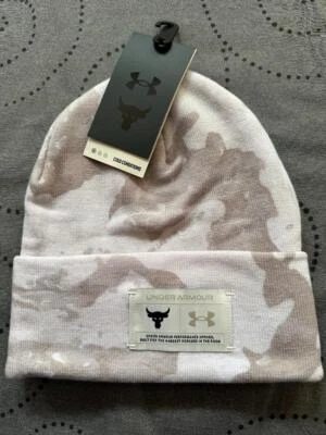 UNDER ARMOUR THE ROCK COLDGEAR CAMO BEANIE MEN ONE SIZE $35.00 - Image 1 of 2