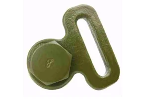 Ford GPW SAFETY STRAP BUCKLE AND ANCHOR BOLT ONE PAIR F marked - Picture 1 of 1
