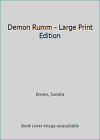 Demon Rumm - Large Print Edition By Sandra Brown