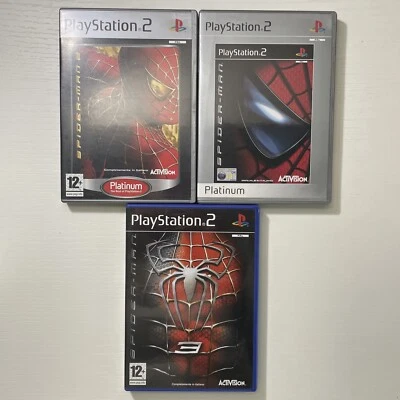 Lotto Giochi Spiderman Playstation 2 Completi Ita - Immagine 1 di 4