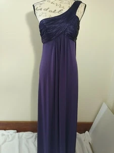 David's Bridal Gown Size 6 Lapis Purple Prom Formal NWT - Picture 1 of 11