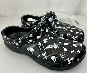 Men's Size 12 Crocs Star Wars Starfighter Crocs Star Wars Bistro Clog 208841-001 - Picture 1 of 11