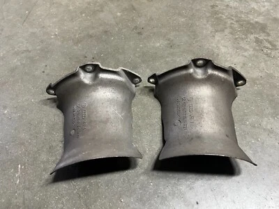 2005 2006 2007 2008 Audi A4 2.0T B7 Rear Axle Shields Shaft Cover Pair OEM 3645 - Image 1 of 4