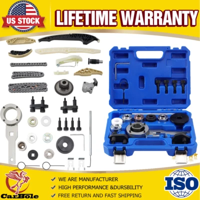 Cadena de distribución y kit de herramientas para Audi A3 A4 A5 A6 Q5 2008-2015 Volkswagen Tiguan 2.0T Foto 1 de 4