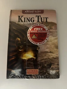 King Tut : Secrets Revealed (ANCIENT EGYPT # 19) (DVD, Hardcover Book) NEW - Picture 1 of 6
