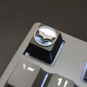 Batman Keycap Metal Key cap For Cherry MX Keyboard Light transmission - Picture 1 of 11