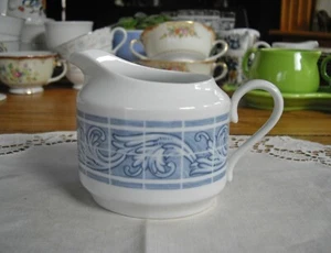 Crema Porcelanas SPAL Blanco Azul Portugal ~ - Imagen 1 de 4