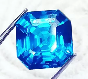 Zertifizierter 23,40 ct Prinzschliff natürlicher Paraiba Turmalin loser Edelstein Asscher - Bild 1 von 7
