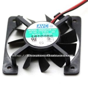 Original AVC 4.5cm 2 Wires Sleeve Bearing DIY fan DD04210S12H 12V 0.2 - Picture 1 of 3