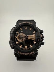 Casio G-Shock GA-400GB-1A4DR Black & Gold Analog-Digital Dial Black Resin Strap - Picture 1 of 10