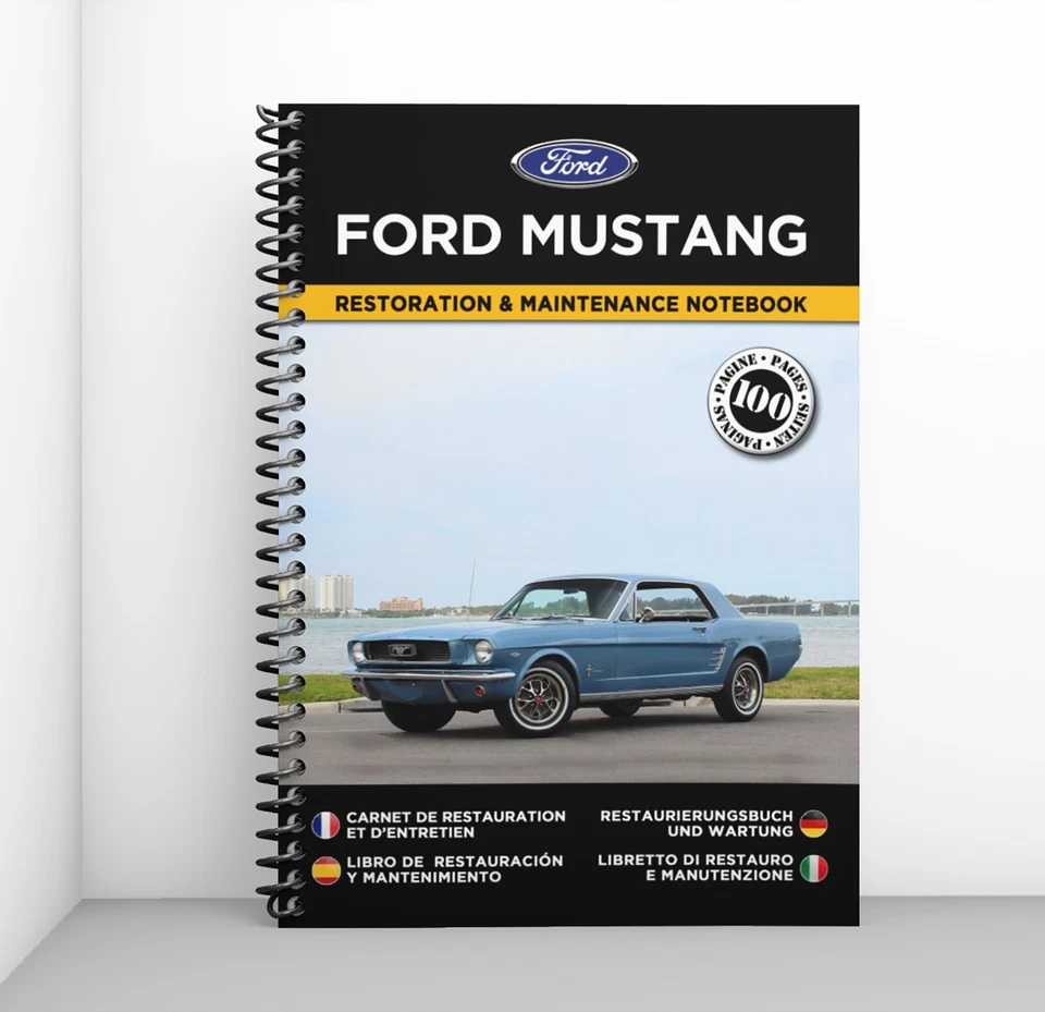 FORD MUSTANG : Libretto Di Restauro E Manutenzione - CONSEGNA GRATUITA - Immagine 1 di 4