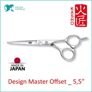 Forbice per parrucchiere KASHO DESIGN MASTER offset 5,5" - Foto 1 di 2