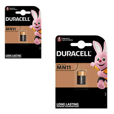 2x Duracell Alkaline Batterie Security MN11 A11 L1016 6V 1er Blister