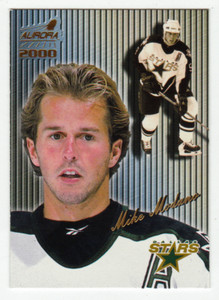 Mike Modano - Dallas - Striped (Hockey Card) 1999-00 Pacific Aurora # 47 MT