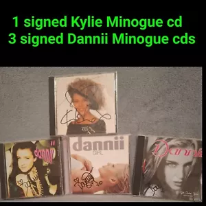 kylie minogue cd autograph Dannii Minogue autographs - Picture 1 of 5