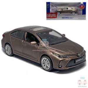 1/33 Toyota Corolla Modelo Híbrido Coche Diecast Vehículo de Juguete Colección Regalo Dorado - Imagen 1 de 12