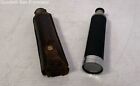 Vintage Wollensak Telescope 20x50 Black Silver Tone With Leather Soft Case