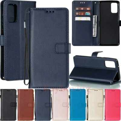 Luxury Card Wallet Leather Case Cover For Samsung S20 S10 S9 A7 A8 J4 J6 Note10 - Image 1 of 4