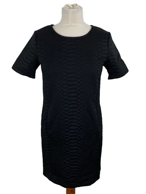 Shiftkleid Abendkleid Damen Kleid Gr. S Schwarz Kurz Elegant Kurzarm DebyDebo - Bild 1 von 4